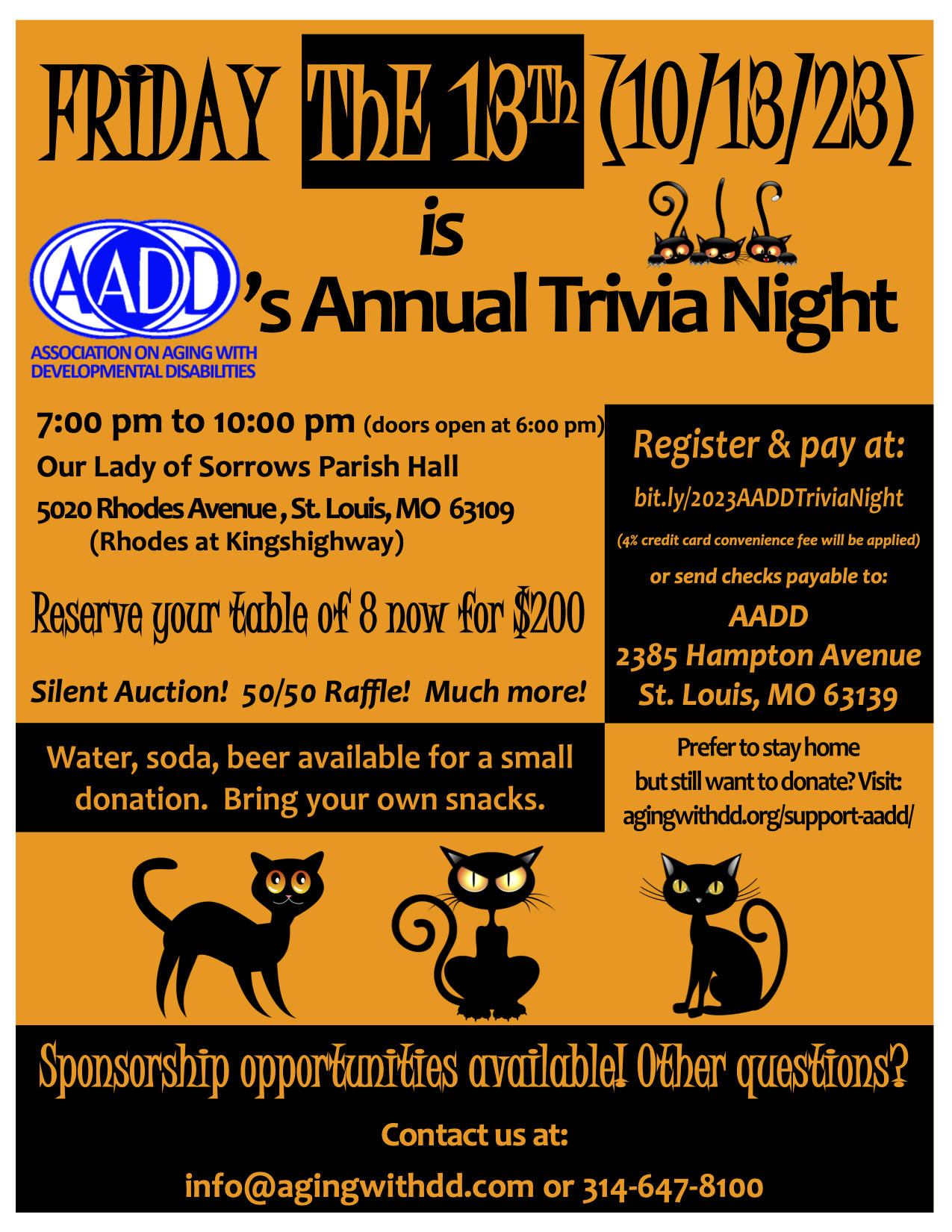 AADD's Annual Trivia Night